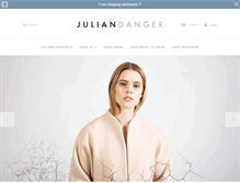 Tablet Screenshot of juliandanger.com